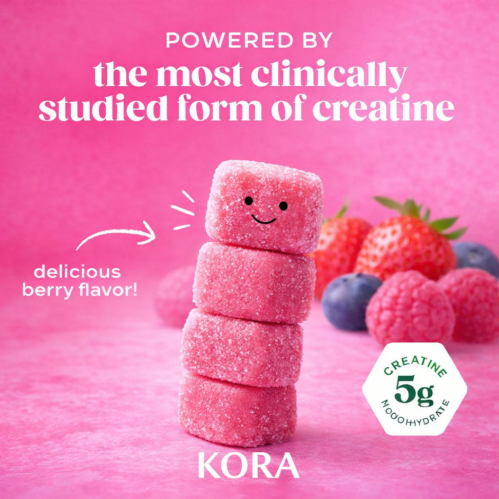 KORA Berry Creatine Gummies™