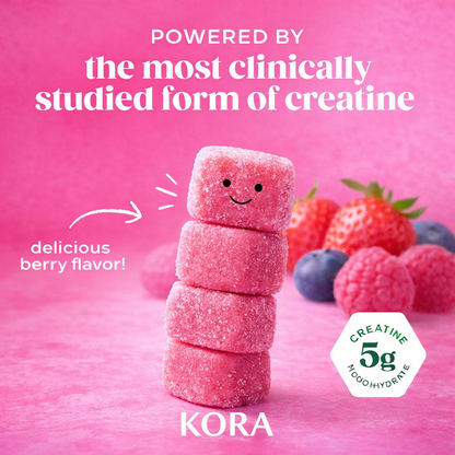 KORA Berry Creatine Gummies™