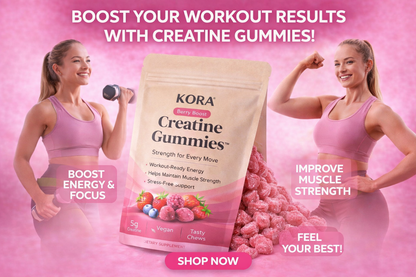 KORA Berry Creatine Gummies™