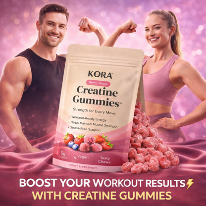KORA Berry Creatine Gummies™