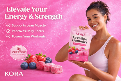 KORA Berry Creatine Gummies™
